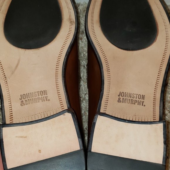 Johnston & Murphy Tassel Loafers, Brown 12M